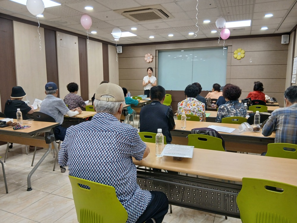 25년 노인사회활동지원사업 7월 간담회 실시